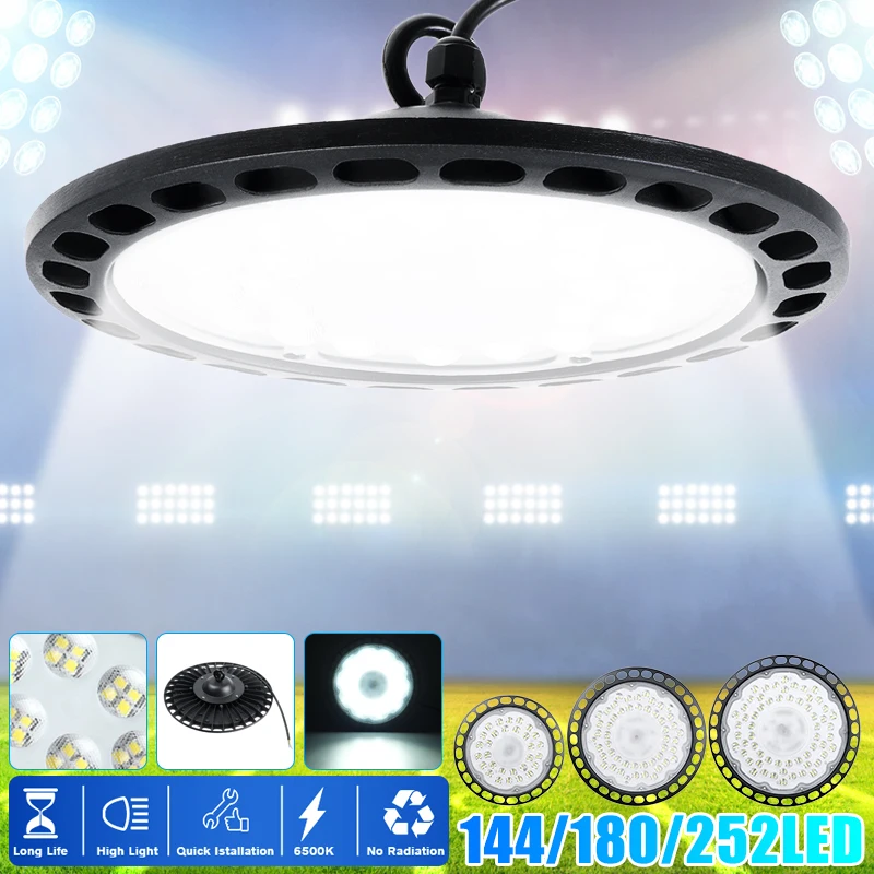 SHENZHEN Industrial Hot Selling Ip65 UFO 400W 347 Volts Led Linear High Bay Light For Shopping Mall