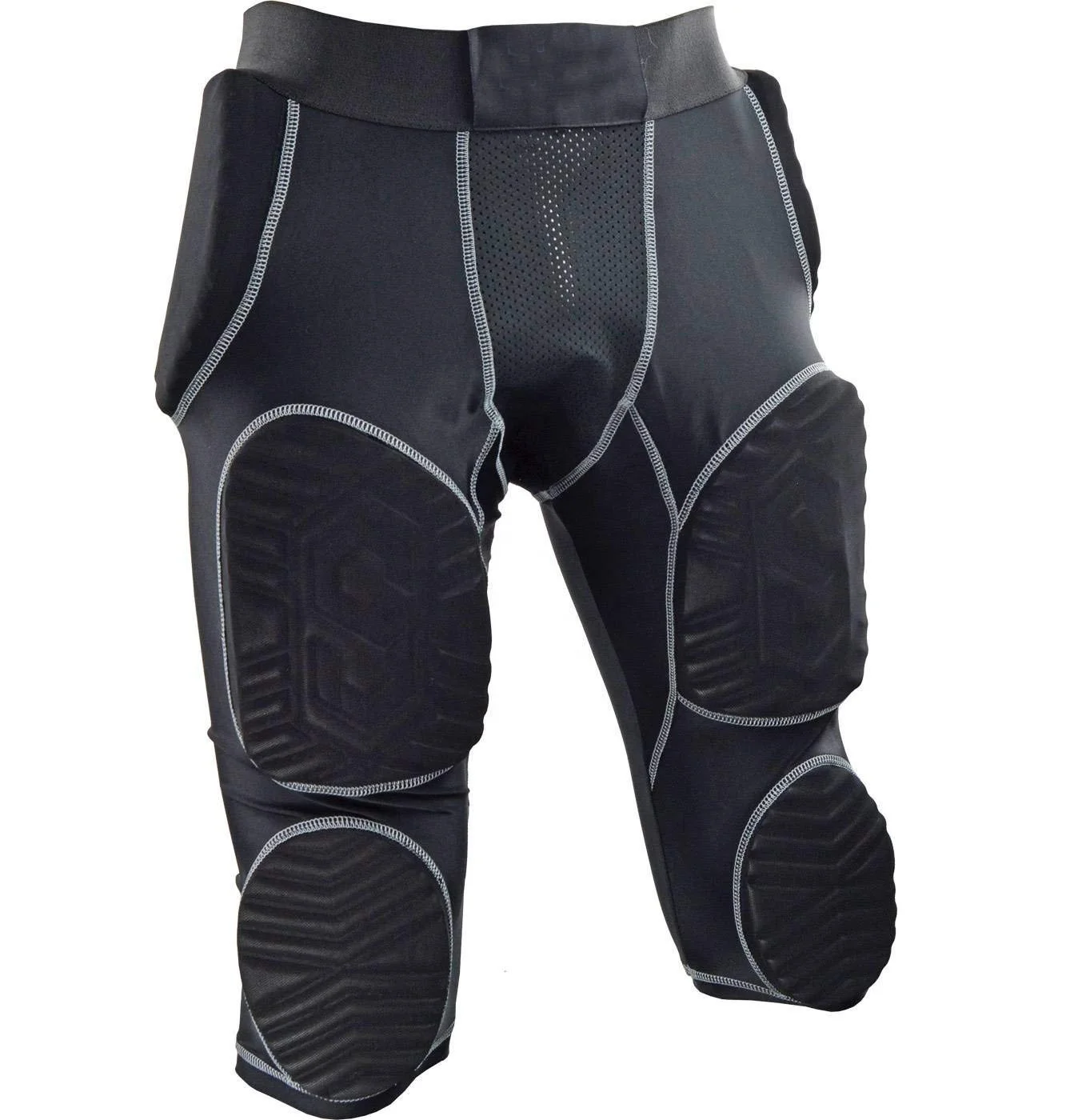ZN-5 pad hot selling solid colors good quality sports wear shorts football girdle with pads