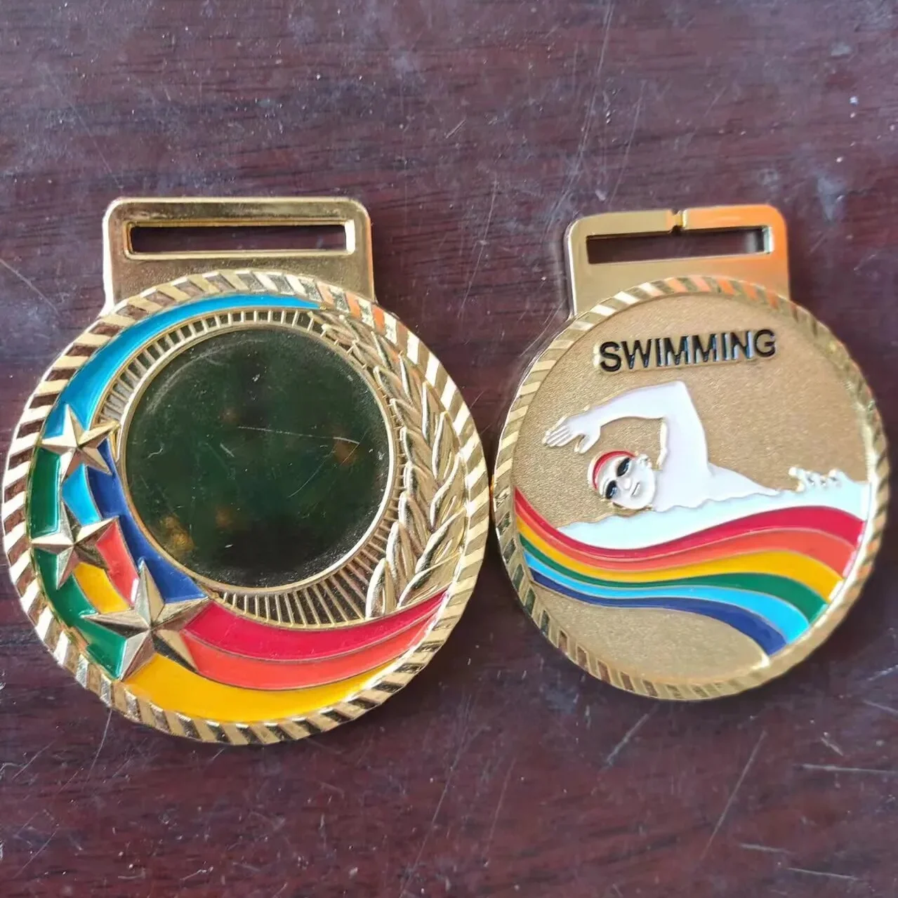 Promotional metal sport medal holder