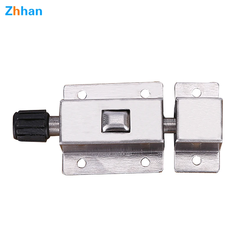 Hot Sale Stainless Push Button Door Latch Spring Slide Bolt Lock