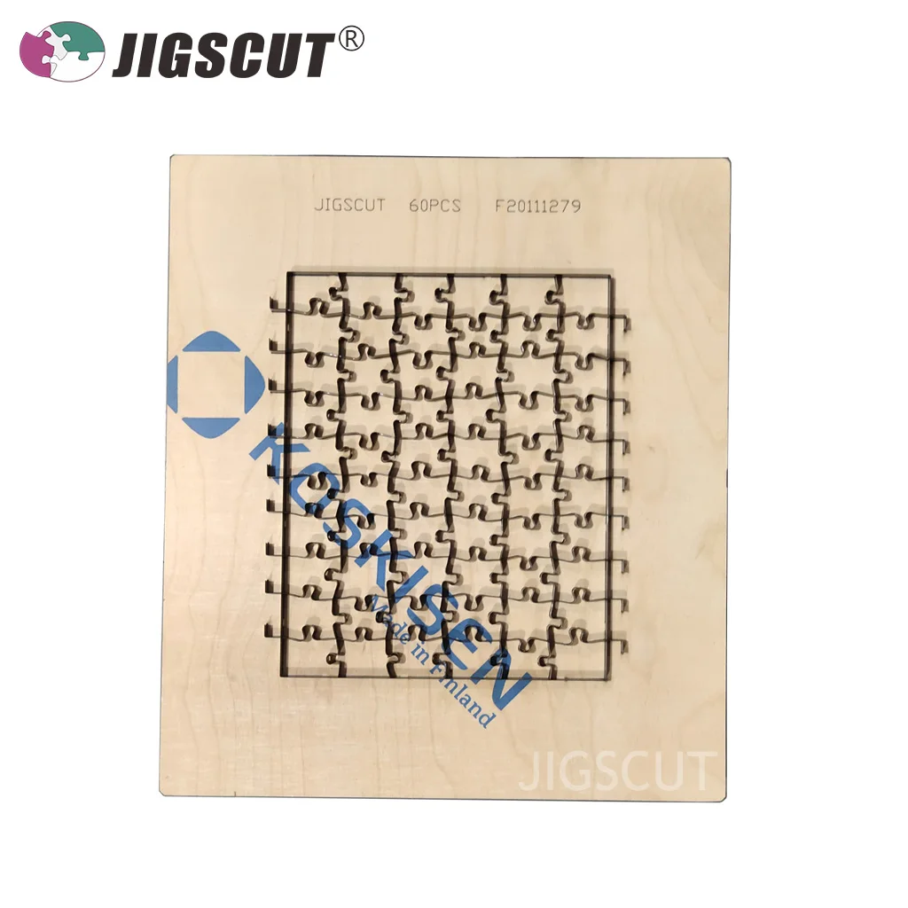 Стальные формы для высечки пазлов 8x10-60 шт. специальный дизайн подходит всех высекальных