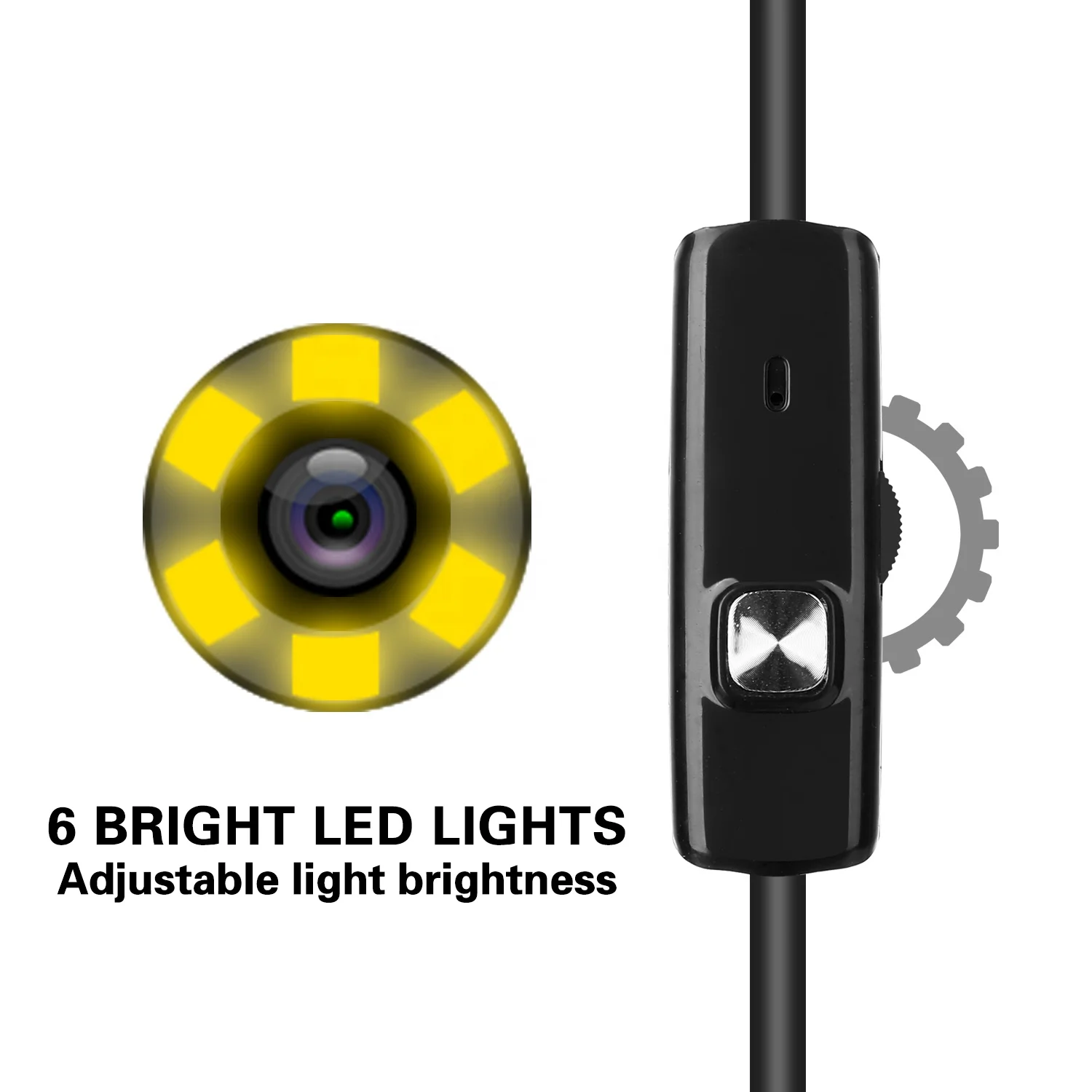 3 in 1 endoscope 3.9mm worlds smallest hd digital video camera