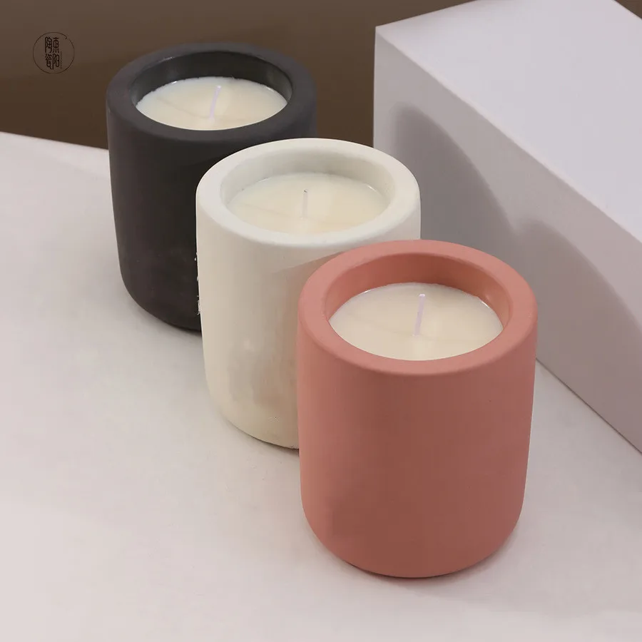 Фарфоровый подсвечник с логотипом под заказ оптовая продажа декоративные керамические подсвечники для украшения дома