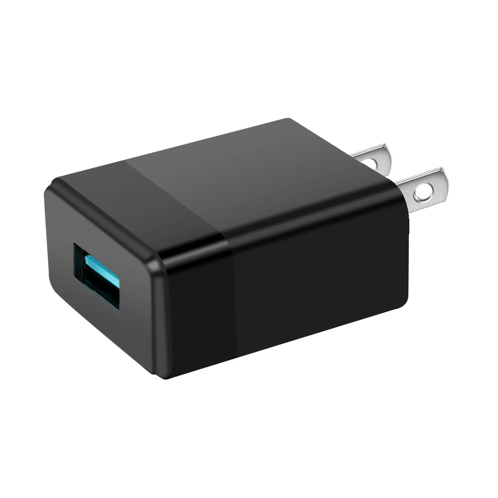 Оптовая продажа, настенное зарядное устройство из АБС-пластика, 1 А, один порт, дешевое настенное зарядное устройство USB