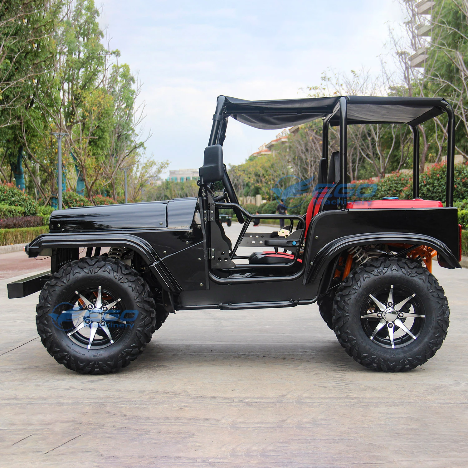 Мини-Джип Willys Elektrikli Quad Atvs на батарейках 2-местный бензиновый 250cc электромобиль