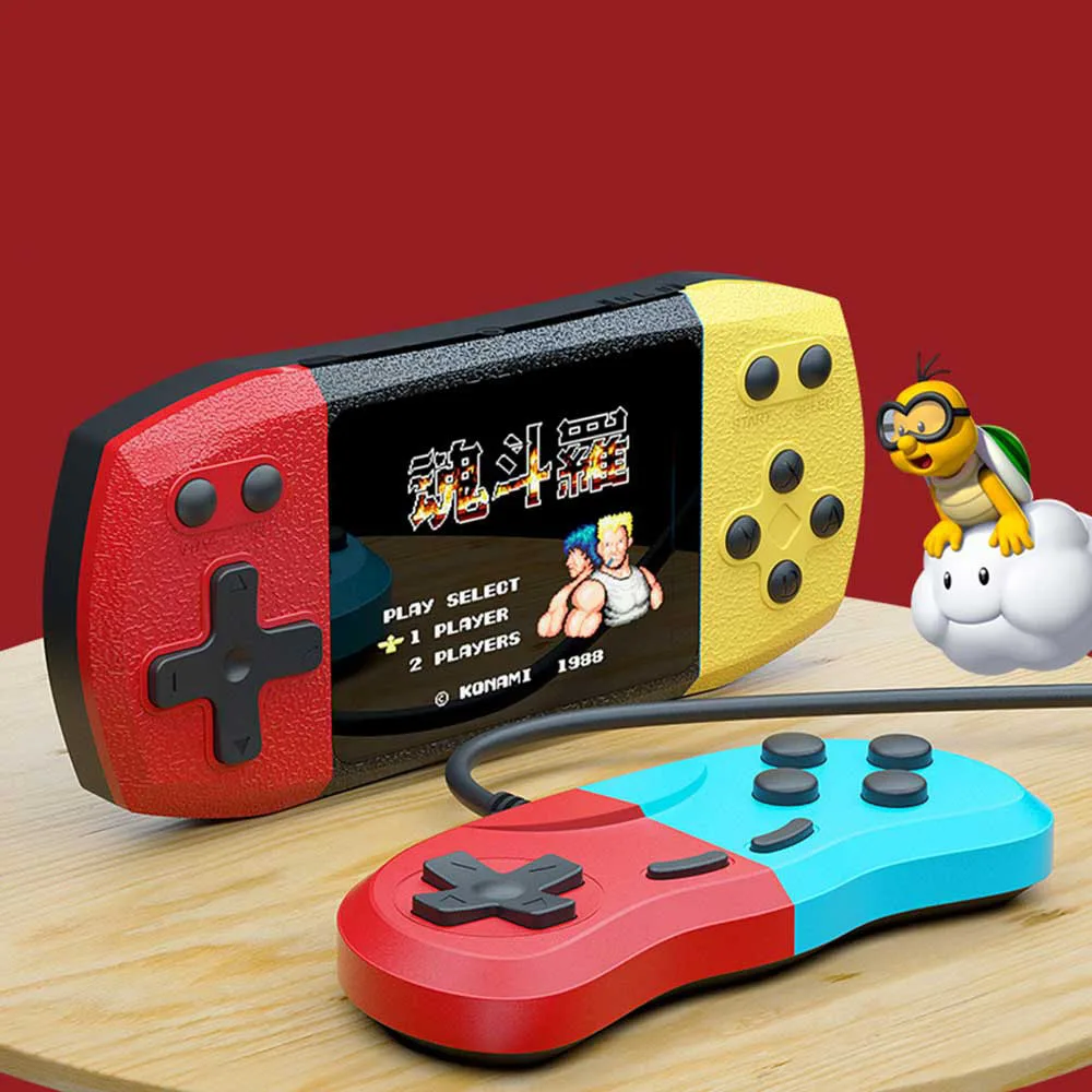 F1 3 inch Retro Game console Handheld Game Player 620 consolas de juegos Classic Game Cosola For NES