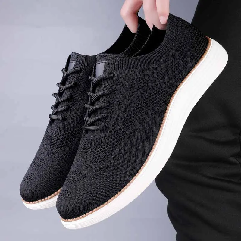 Sports Casual Board Shoes for Walking Fly Weaving Usage