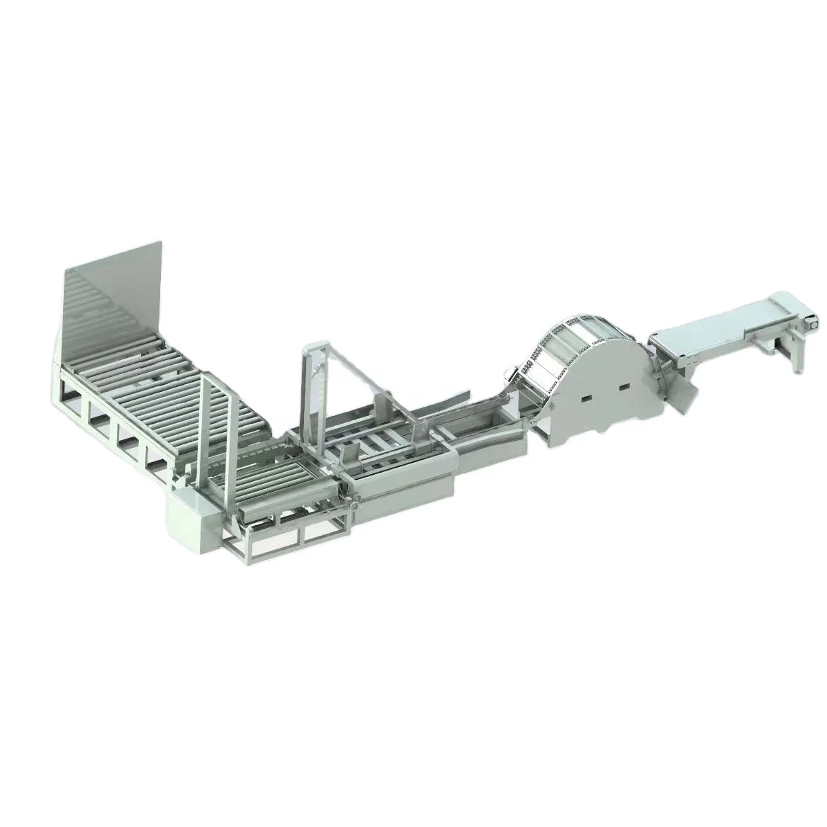 Automatic Wood Timber Stacker Machine for Pallet