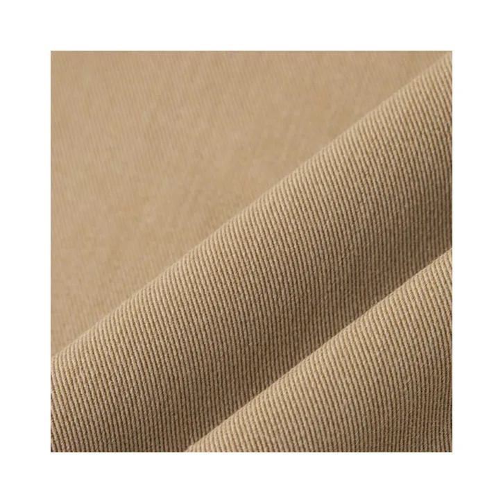 Shaoxing factory TR large twill four way Stretch fabric plain woven polyester spandex fabric for clothing