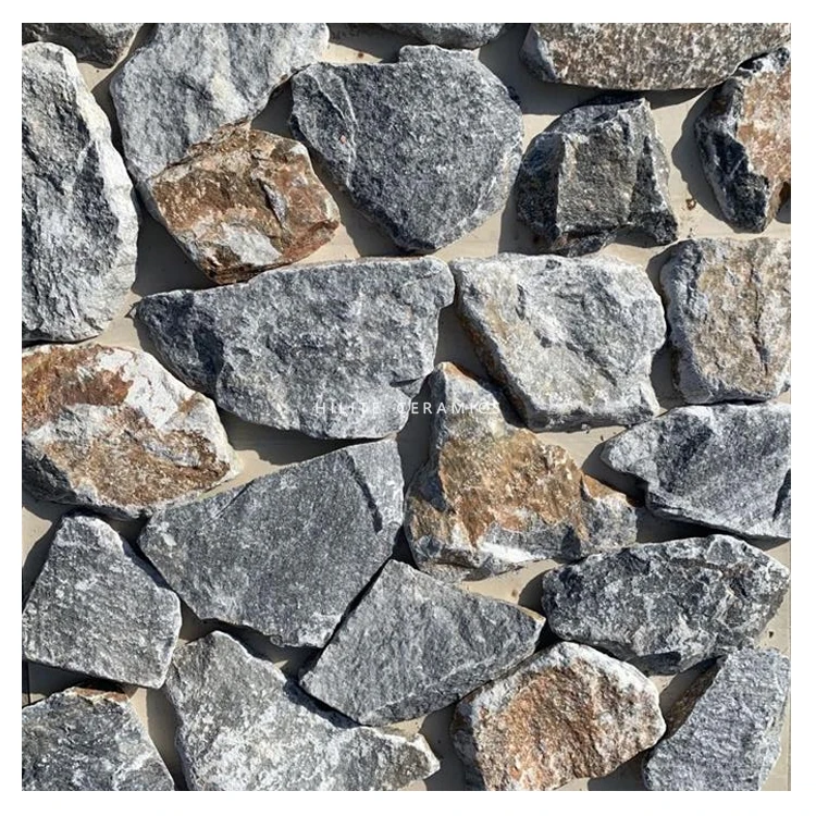 Заводская поставка оптовая продажа декоративное напольное покрытие дорожный Ландшафтный брусчатый камень