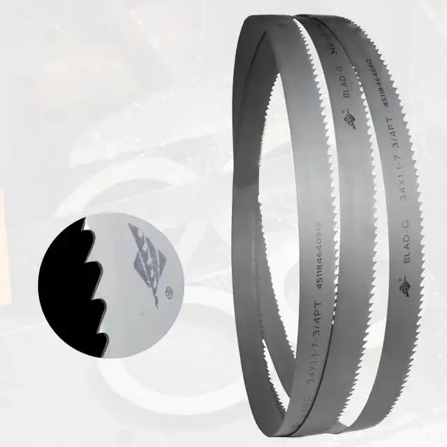 HSS Dmo5 Биметаллическая Ленточная пила для резки стали и резки костей