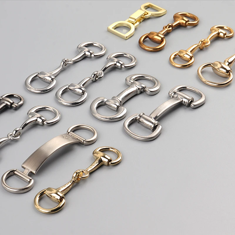 Wholesale Fashion Silver and Gold Metal Shoe Buckle Parts Chain Men Buckle Shoe For Footwear Accessory