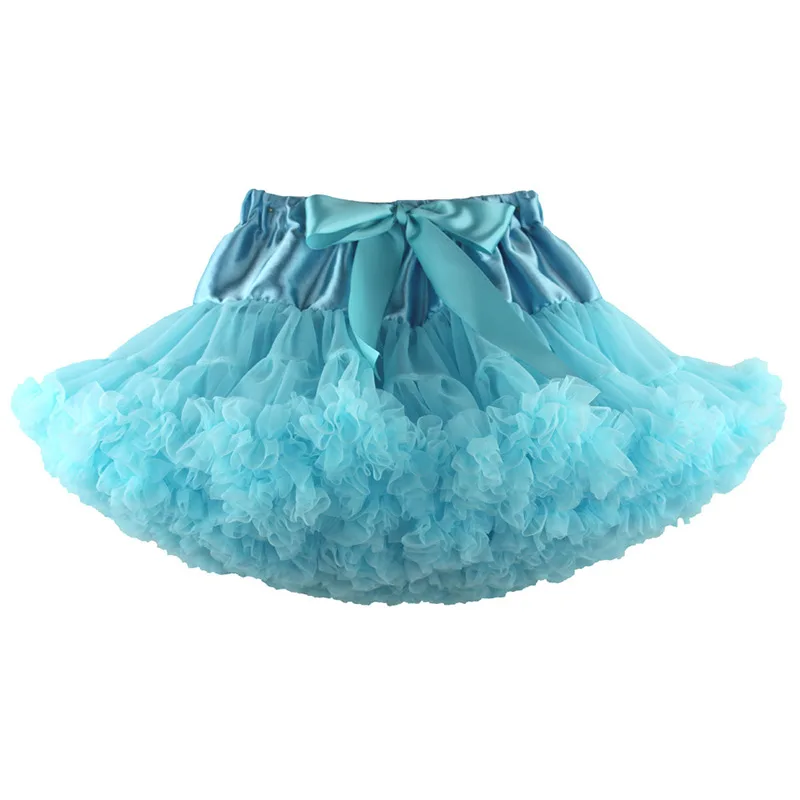 Princess Party 0-8Y Bow Petticoat Ballet Pettiskirt Clothes Fluffy Baby Tutu For Newborn RTTD-002