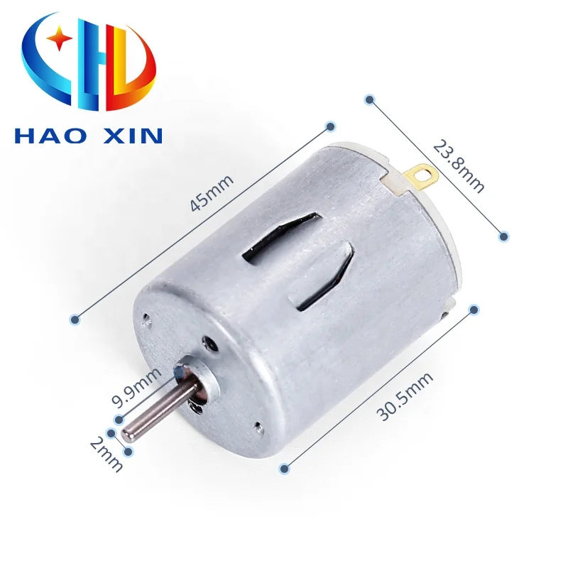 Home appliances mini electric engine carbon brush micro motor dc 12v 280