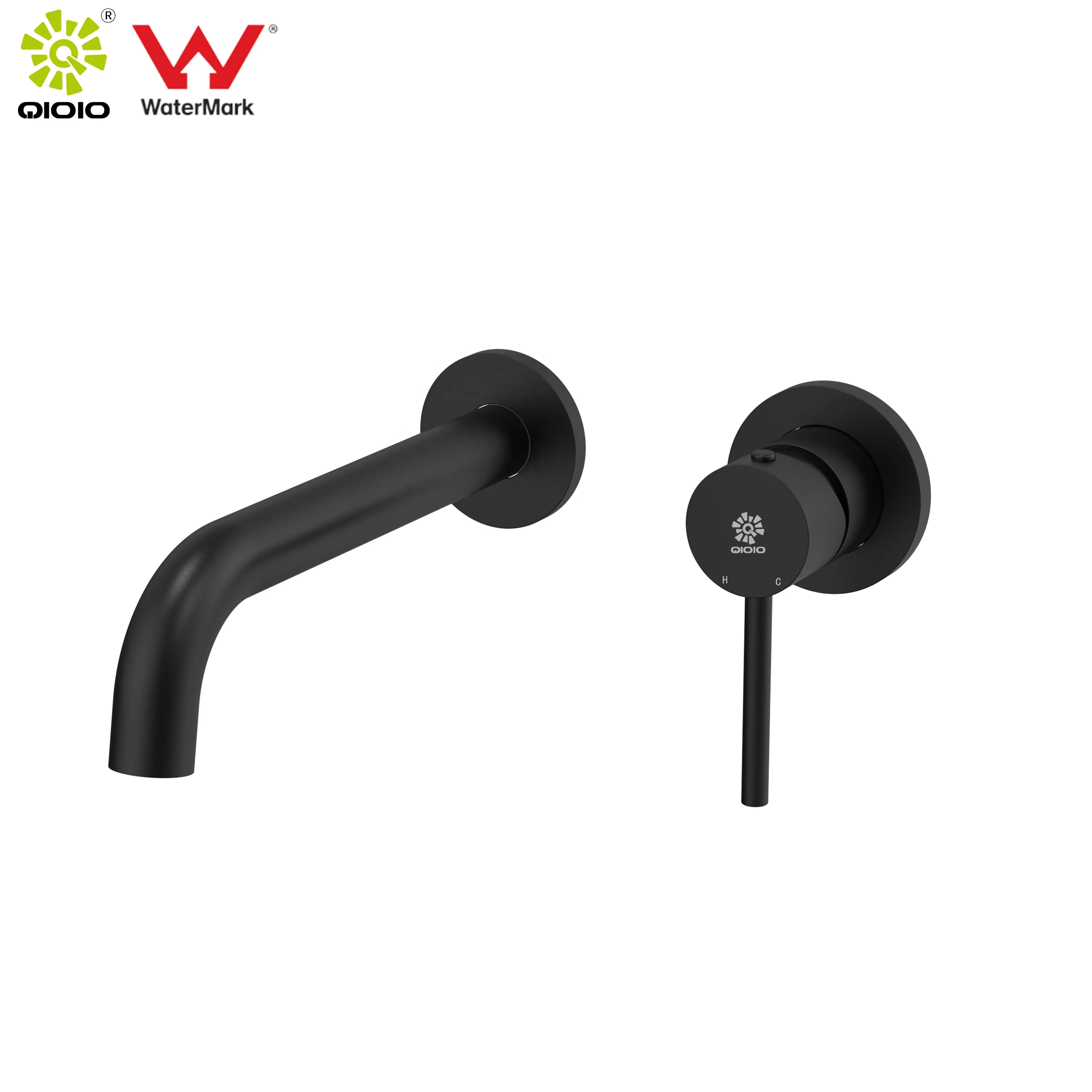 stainless steel 304 manufacture WATERMARK Lead free bathroom cold hot water wall mixer concealed faucet tapware