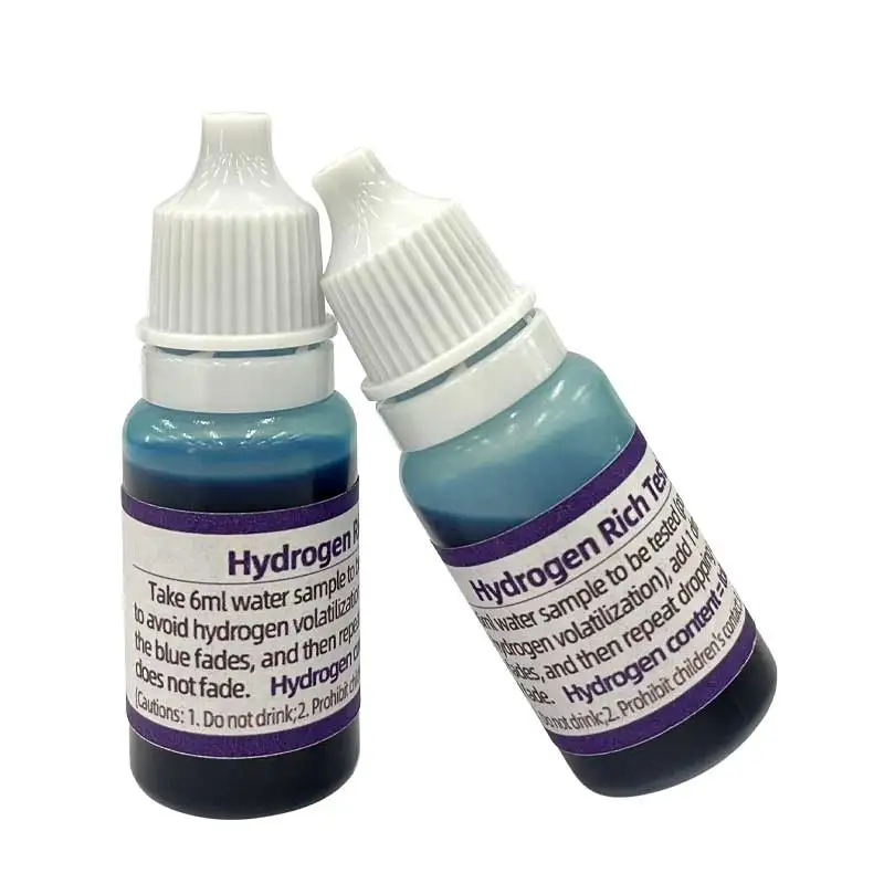 Hydrogen-rich water reagent for water detection of hydrogen content in water cup of electrolytic wat