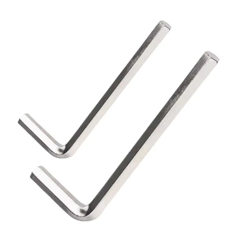 10mm Hex Key Extra Long T Handle M2.5 Nickel Plated L Type Hex Wrench L Shape Hex Key Allen Key L  Allen Spanner