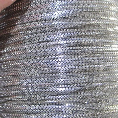 NANA high quality 925 sterling silver box chian