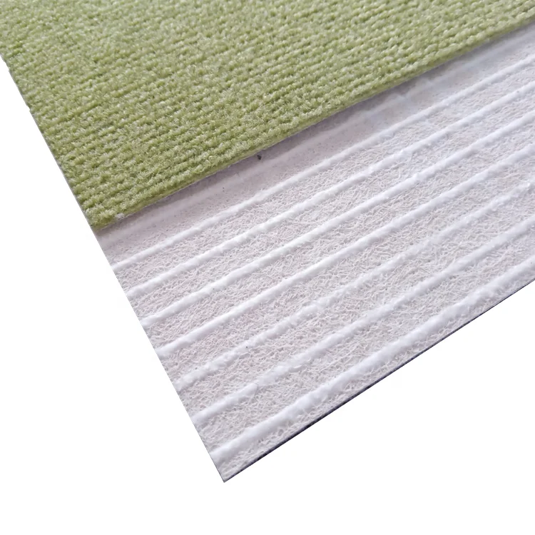 30x30cm Anti Slip Joint Mat Polyester Eco-friendly Washnable Self Stick Mat for Home Floor