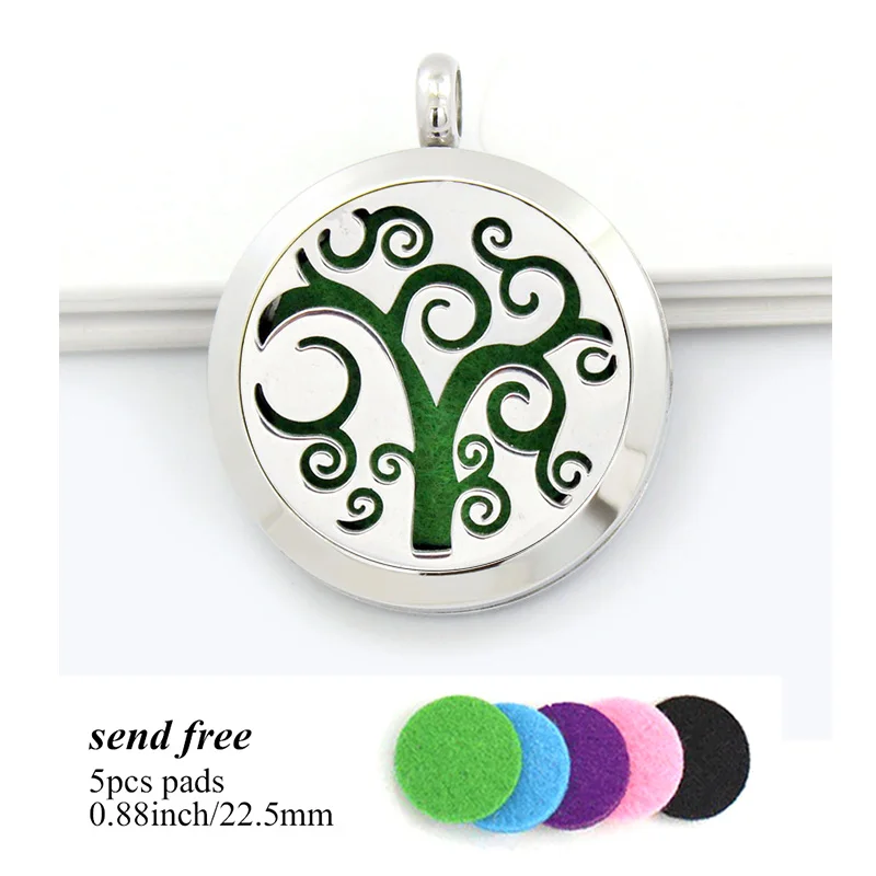 Wholesale Aromatherapy Locket Jewelry 30mm Essential Oil Diffuser Locket Pendant ,Custom Personalized Aromatherapy Locket