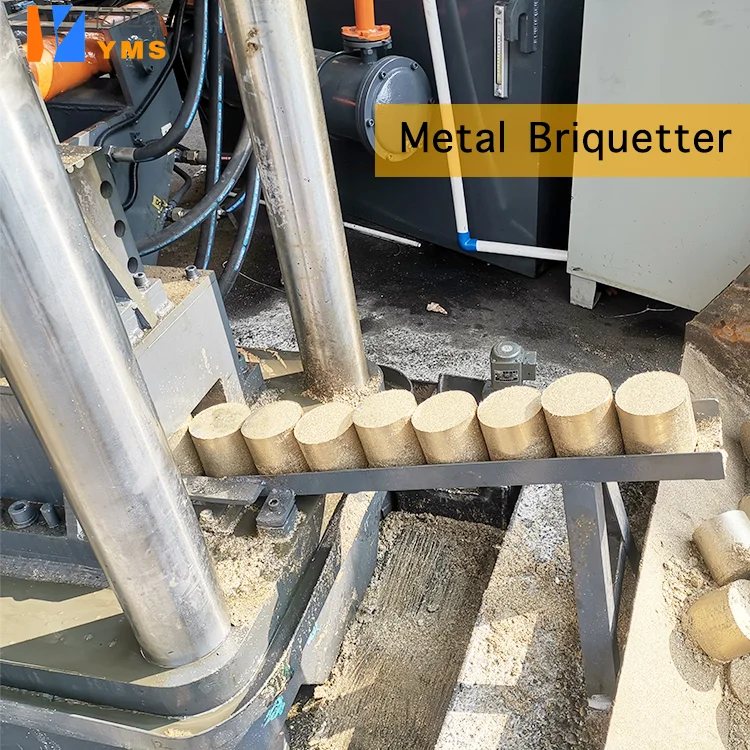 Aluminum briquette machine Metal machines making for titanium shaving chips