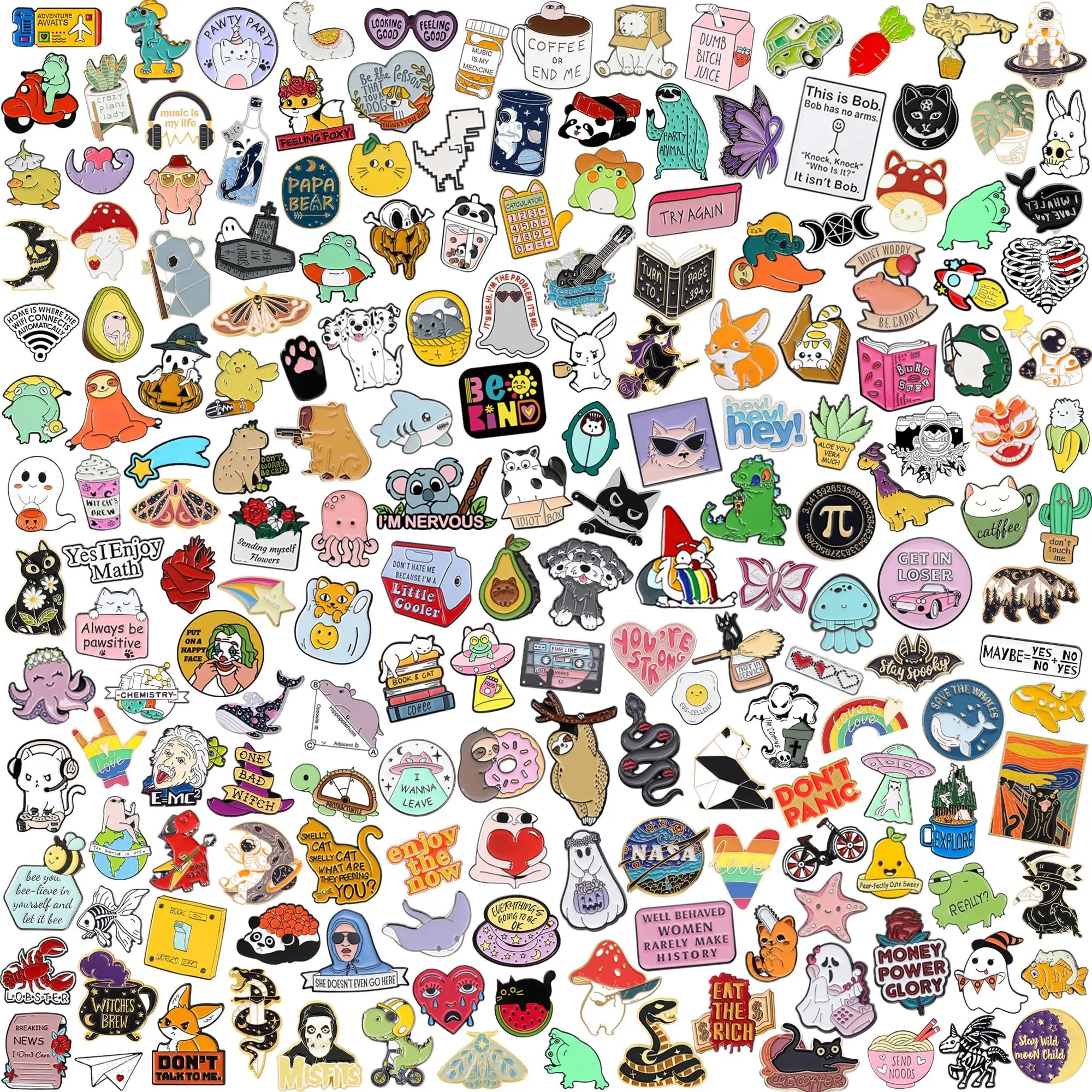 Wowei Custom Funny Hat Hard Enamel Lapel Pins Brooch Anime for Backpacks Jackets