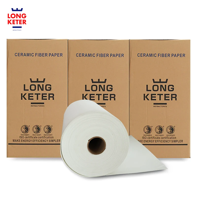 Low heat capacity kaowool paper ceramic fiber paper for industrial
