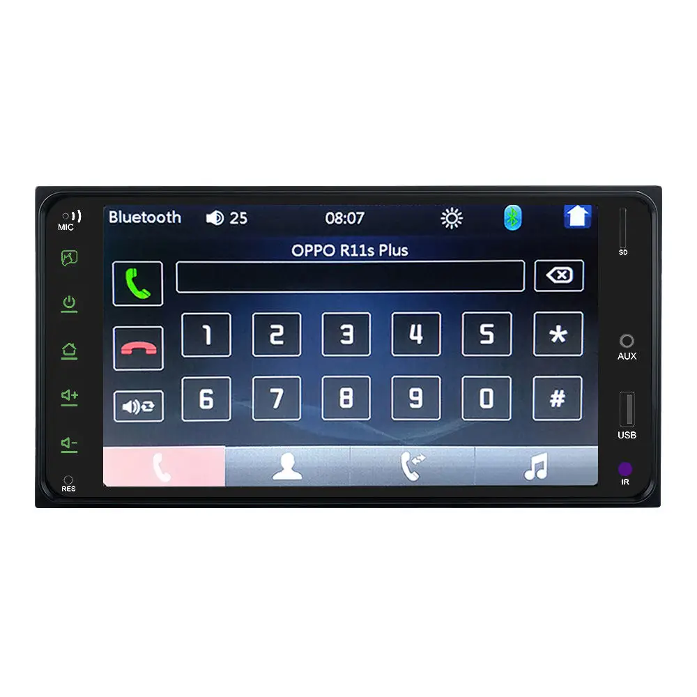 7 Inch Car Stereo 2 Din Universal Autoradio Touch Screen MP5 for Universal TOYOTA COROLLA
