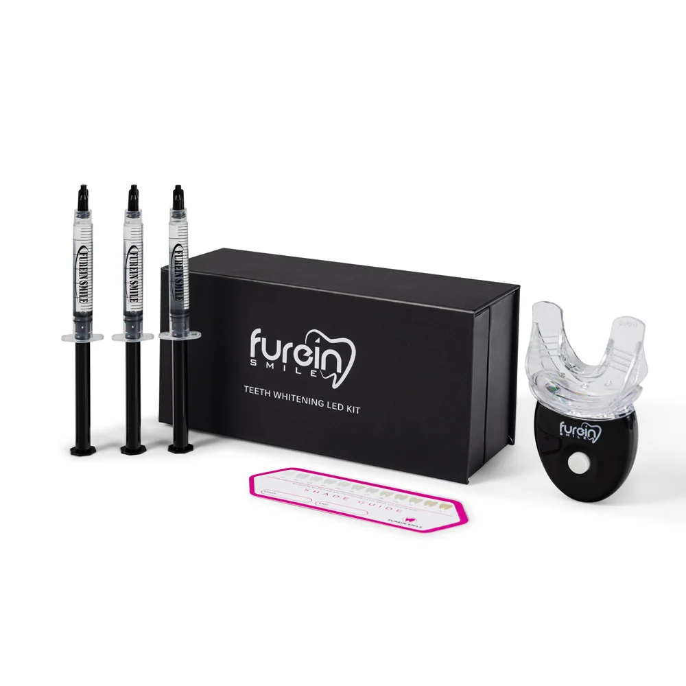 Battery type Teeth Whitening Kit use at Home Dental Home 5 LED c