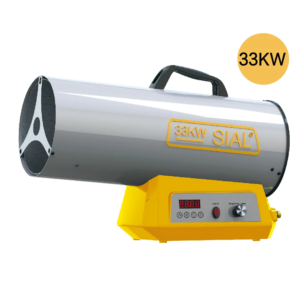 SIAL 33kw птицефабрика в помещении газовый обогреватель Промышленный нагреватель воздуха на дизельном