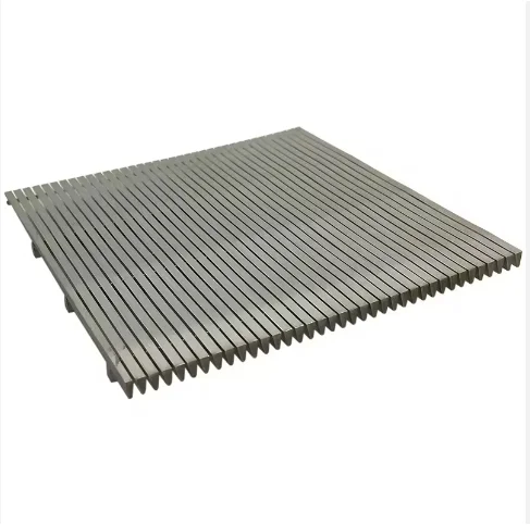 Johnson 316/316L Stainless Steel Coanda Screen 0.02-5mm Wedge Wire V Wrapped Filter Mesh Panel for Mine Waste Water for Farms
