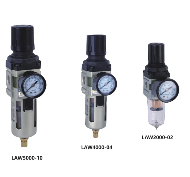 LIIDING  pneumatic  parts LAW series air regulator automatic drain air  filter