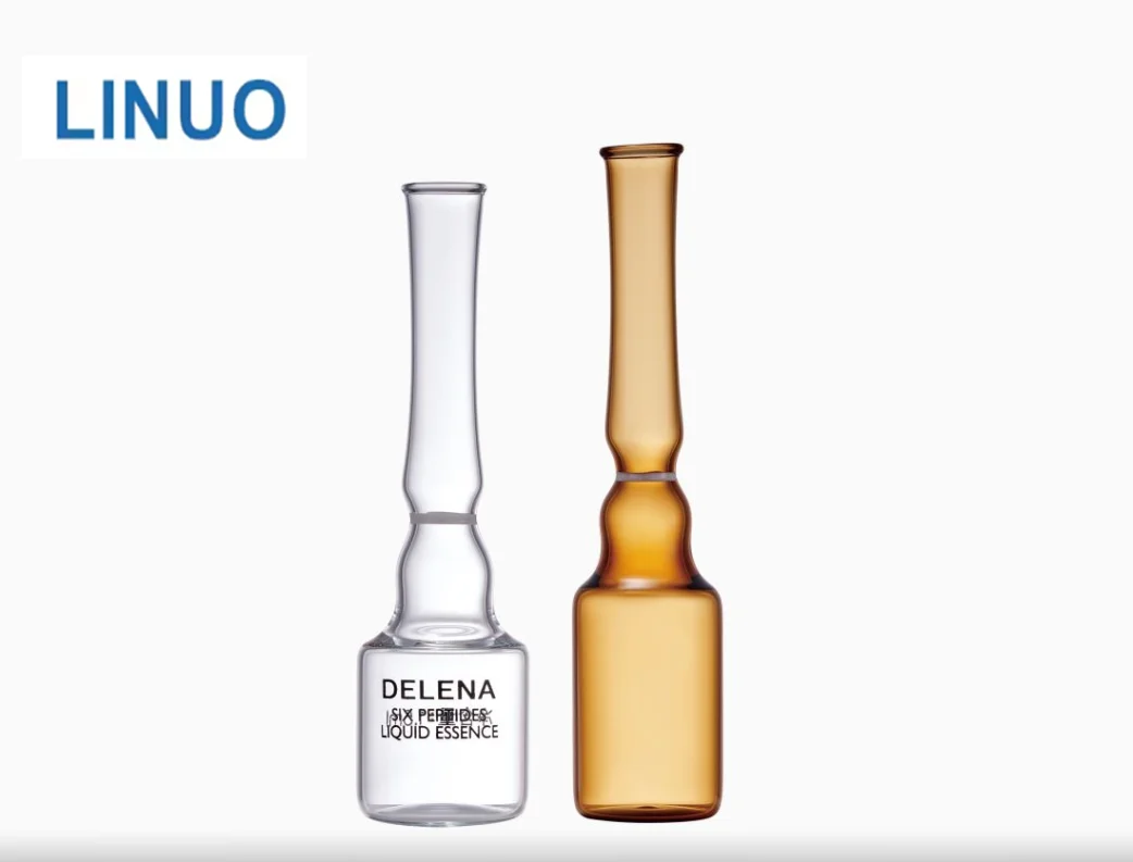 Linuo High Quality vitamin c collagen glass ampoule for face Anti aging