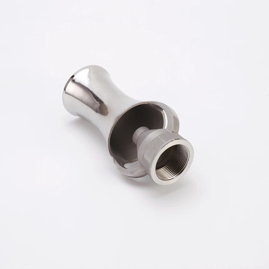 outdoor stainless steel angle adjustable Water spray jet Ice Tower cascade fountain nozzle for fountain