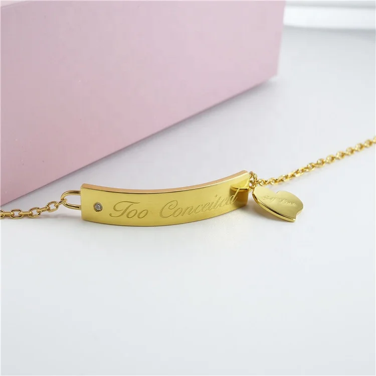 Aiz Jewelry 18K Gold Plated 925 Sterling Silver Plate Children Women Men Logo Name Blank Bar Couples Custom Engraving Bracelet