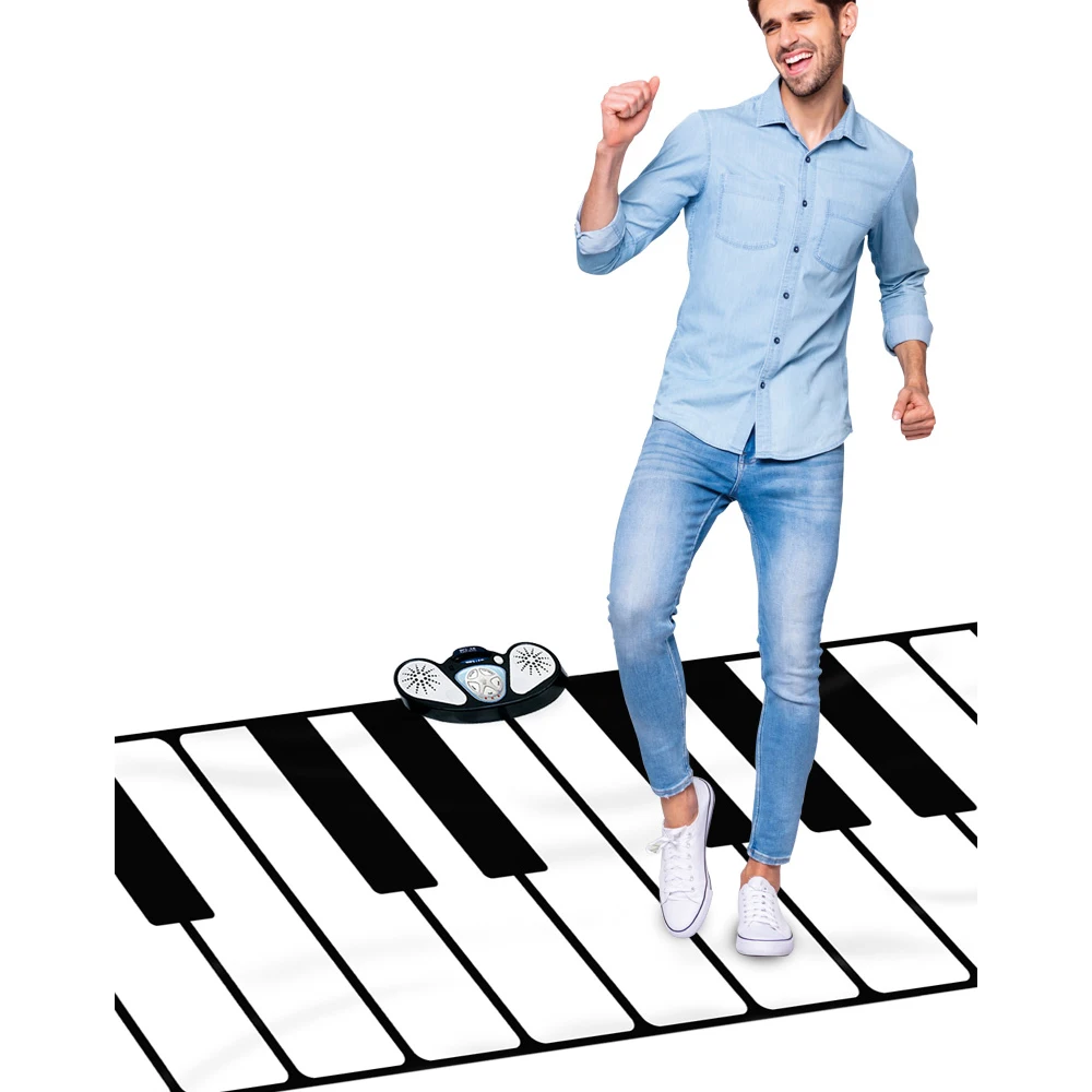 
new model 9 Feet Super Piano Dance Mat Kick N Play touch sensitive Floor Piano 