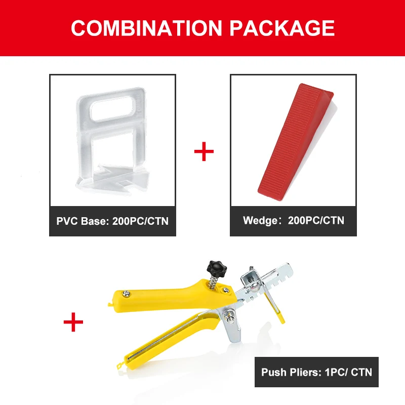 euo retail tile leveling system custom plastic wedge tile spacers