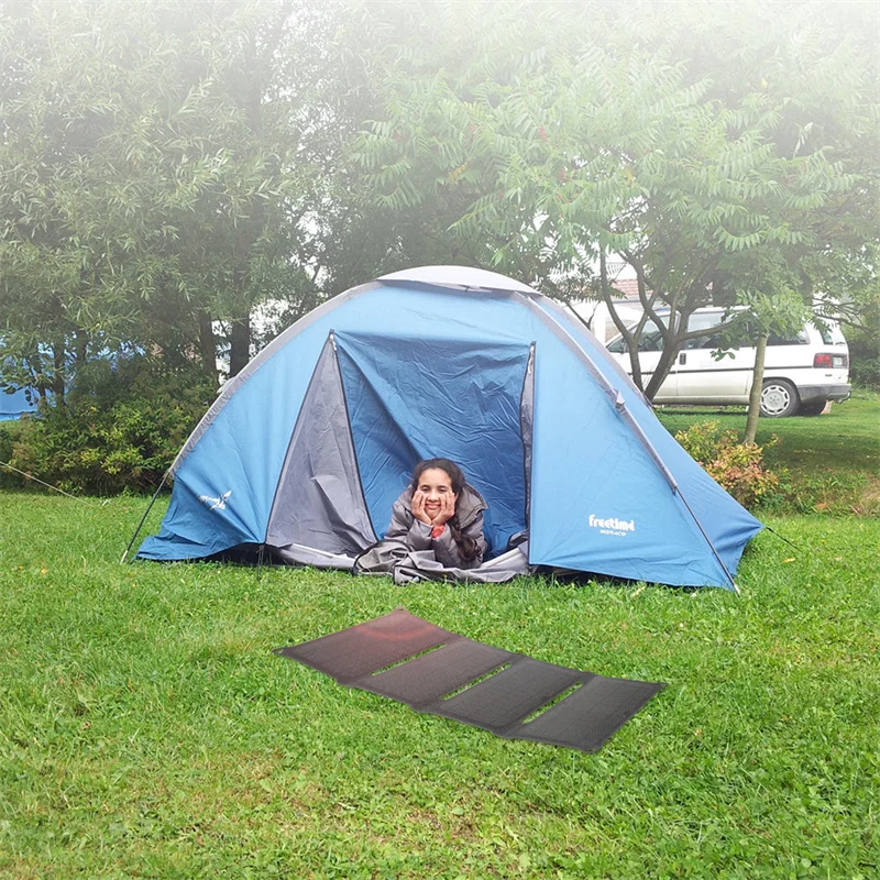 28W 7V Solarparts 300*200*60mm Foldable Solar Panels Monocrystalline Cells with ETFE Film Surface