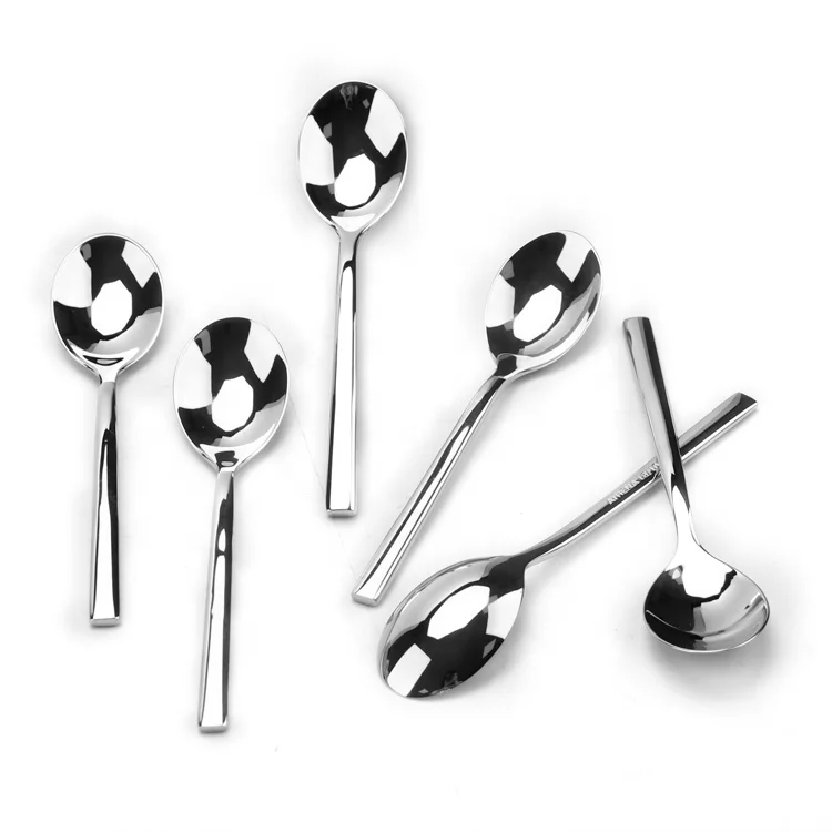 Best Selling Great Value Durable Customizable 430 Stainless Steel High Mirror Coffee Spoon Tea Spoon