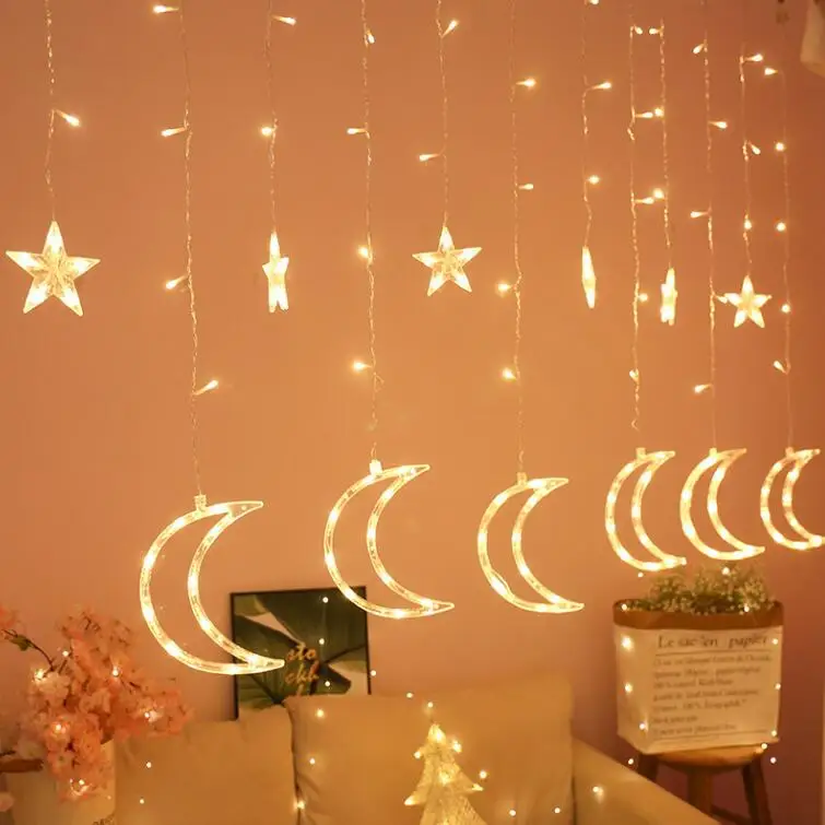 OurWarm 300LED 8 mode Personalized Smart Photo Clip Curtain Christmas Fairy LED String Lights