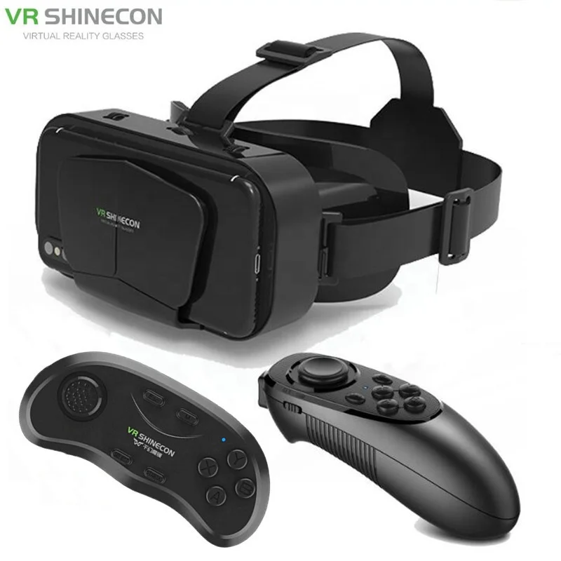2022 new VR glasses thousand magic VR glassesSHINECON G10 mobile phone 3D virtual reality helmet panorama