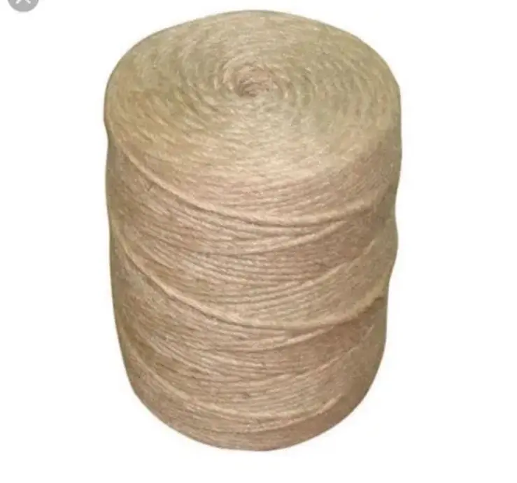 Wholesale Factory Manufacture 100% Natural Jute Yarn High Standard Quality Export Oriented Wholesale Jute Yam Raw Jute Material