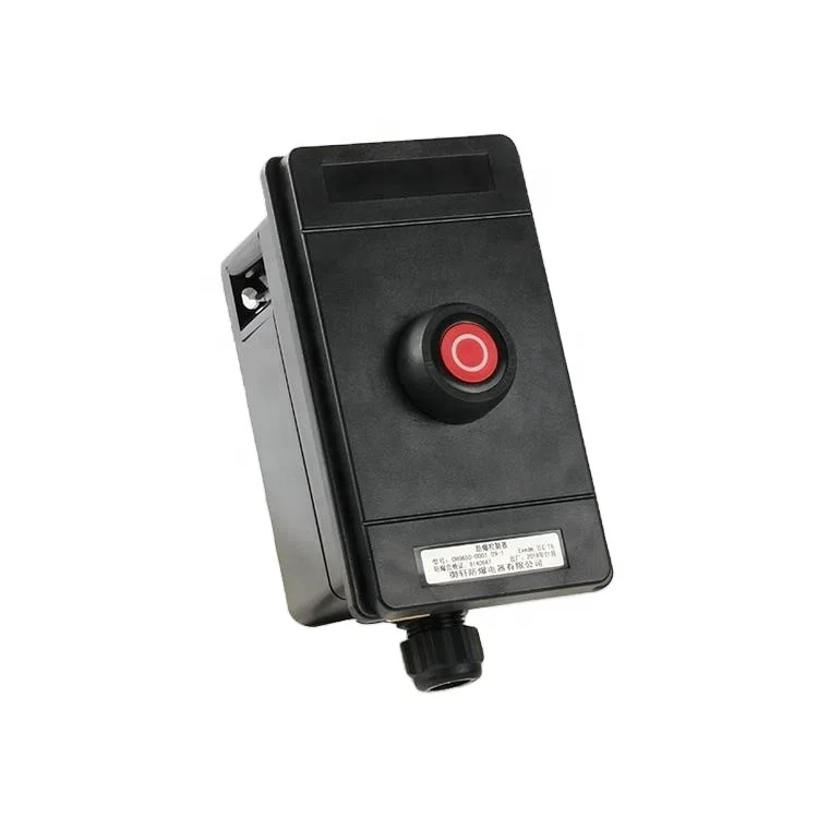 High quality Explosion-proof IP65 panel box with push button switch