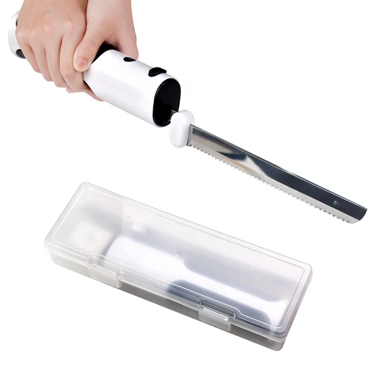 OEM/ODM Portable Dual Stainless Steel Blades Shredder Barbecue Tools Automatic Electric Knife