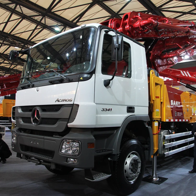 52m concrete pump truck SYG5418THB 52 Truck-Mounted Pump Truck