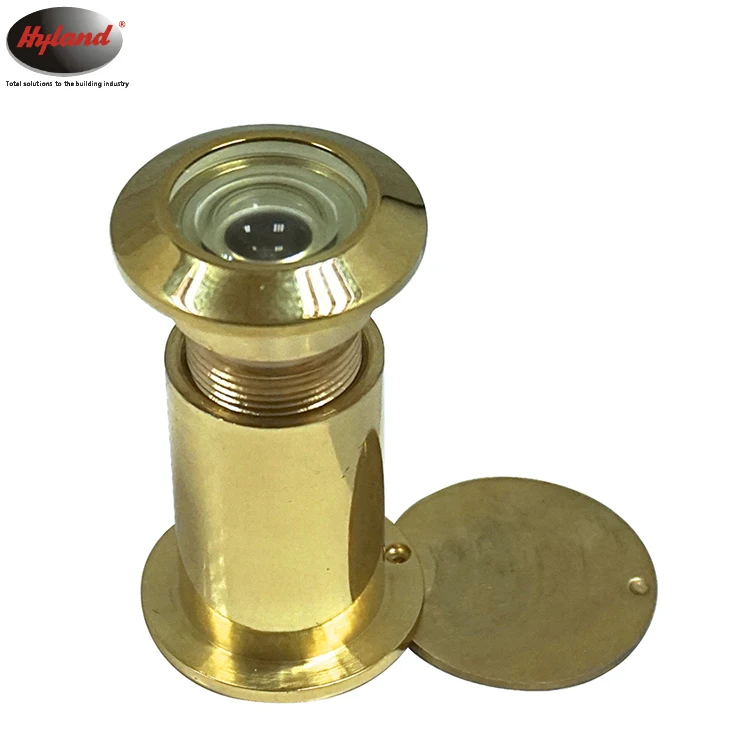 Euro popular Superior wide angle door viewer 200 degree Hyland OEM DV07 gate door eye monitor with cover