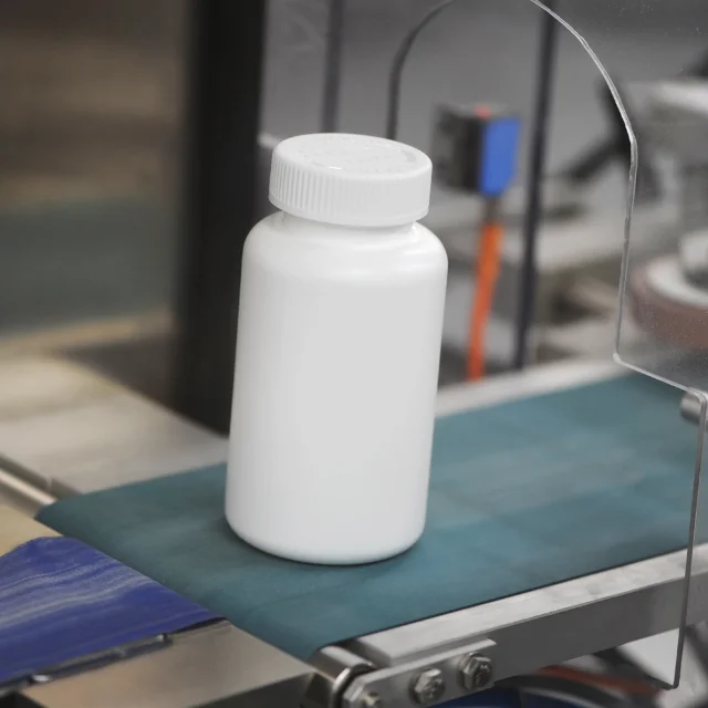 Professional Manufacturer Supply Plastic Consumables Customizable 100Ml Capsule Container Packer Plastic Pill Bottle