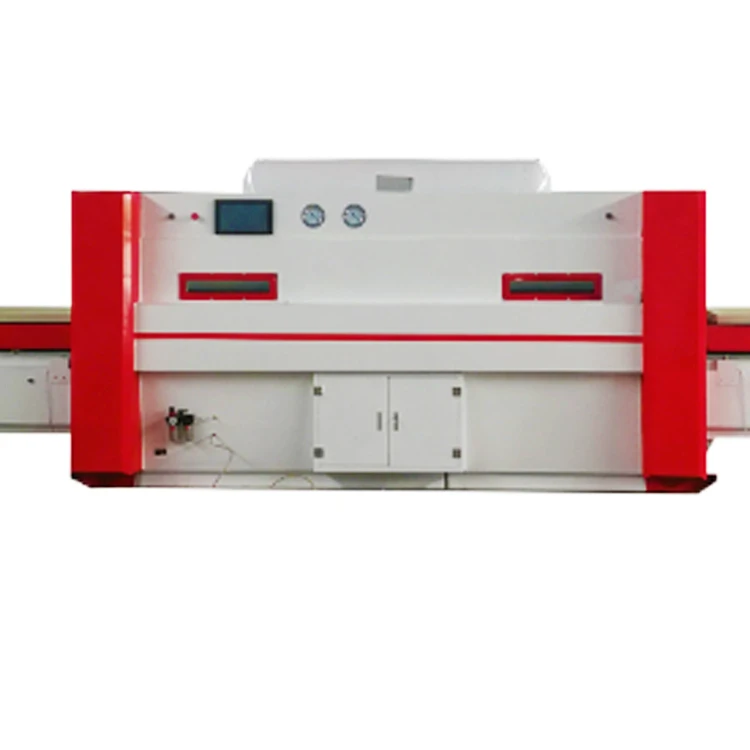 PVC film Vacuum Membrane Press Machine PLC Computer control system  with touch screen hot veneer vacuum laminating machine