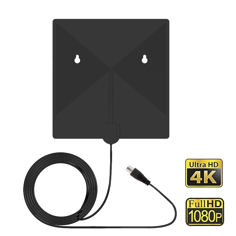 Hot-selling Amplified mini aerial UHF/VHF Indoor antena tv hdtv Digital TV Antenna With Amplifier