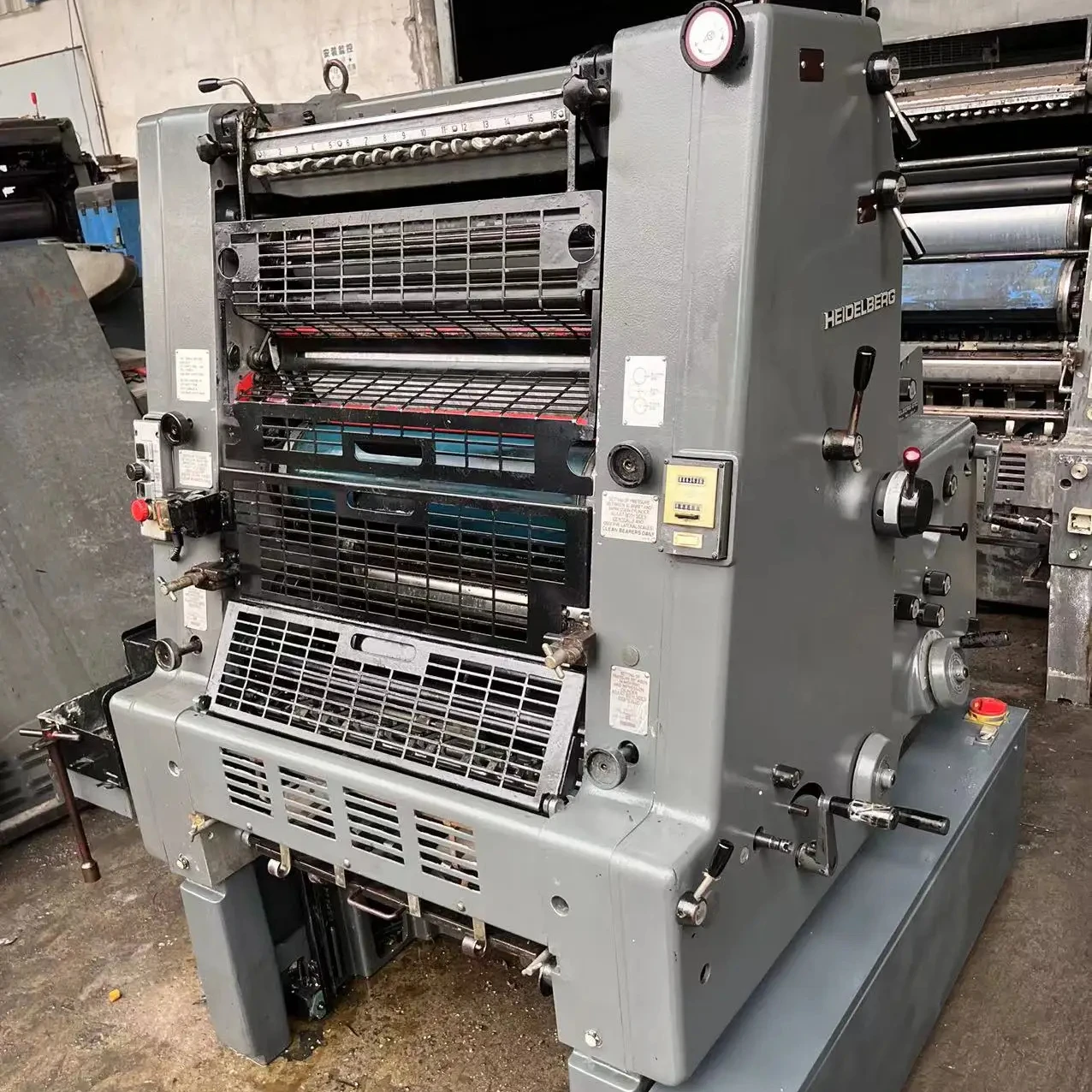 USED heidelberg GTO52 color offset Printing Machine Press GTO521